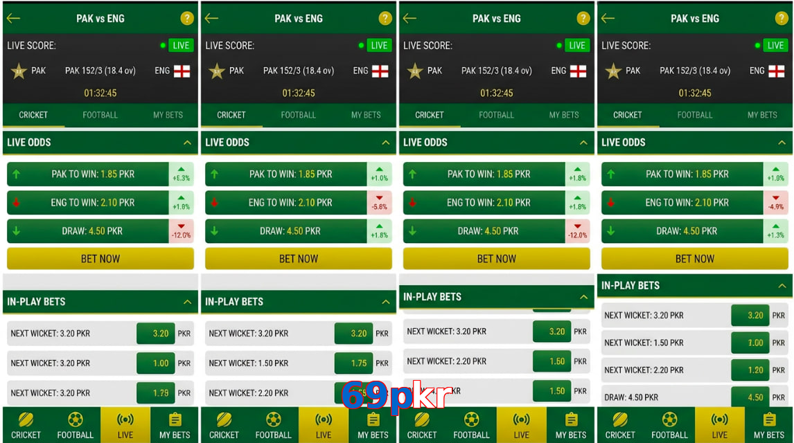 Game list for 69Pkr bet section